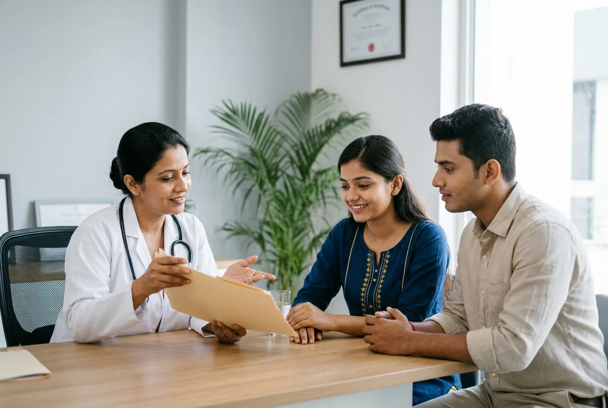 Pre-marital genetic carrier screening consultation session
